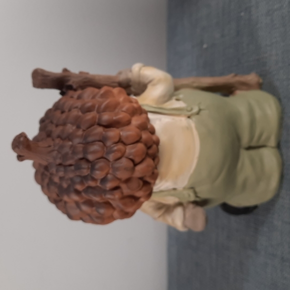 Gnome Gnomes Garden Figure Figures Statue Whimsical Indoor Outdoor Acorn Nature - Picture 3 of 9